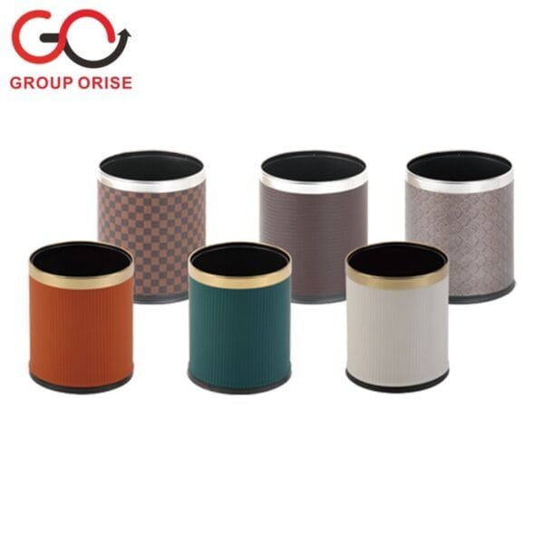 DOUBLE BARREL WASTE BIN