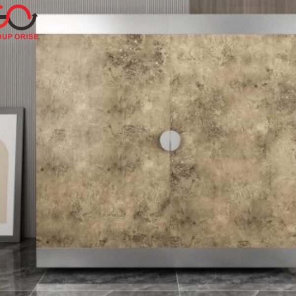 Z02-1107 | Modern Coffee Cabinet with Unique Geometric Design