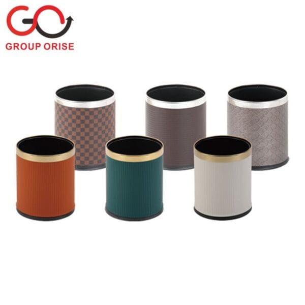 DOUBLE BARREL WASTE BIN