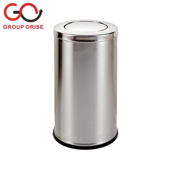 DOUBLE BARREL WASTE BIN(NO-VOICE-FLAP)