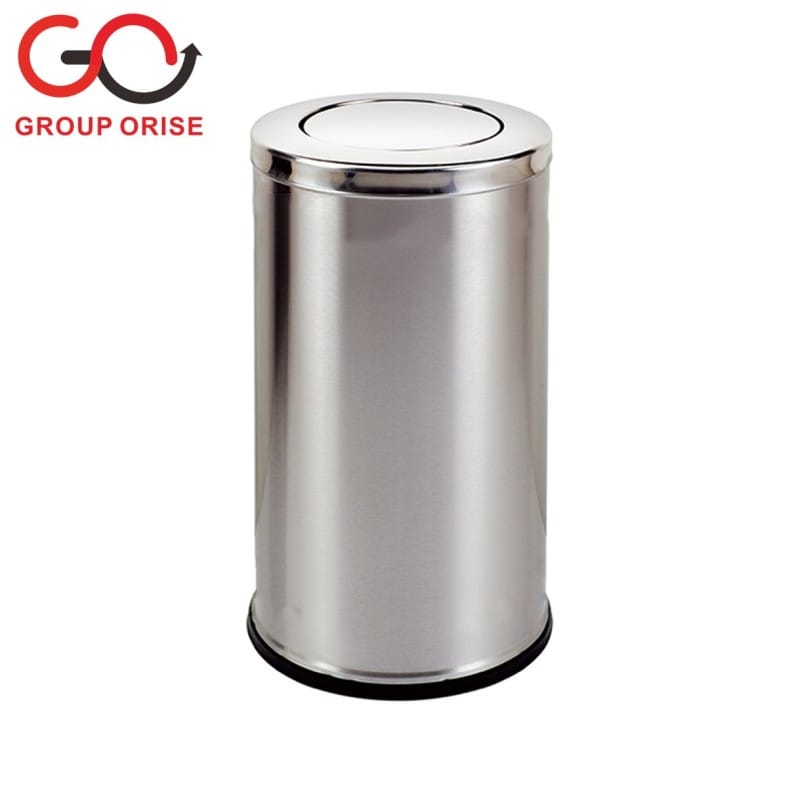 DOUBLE BARREL WASTE BIN(NO-VOICE-FLAP)