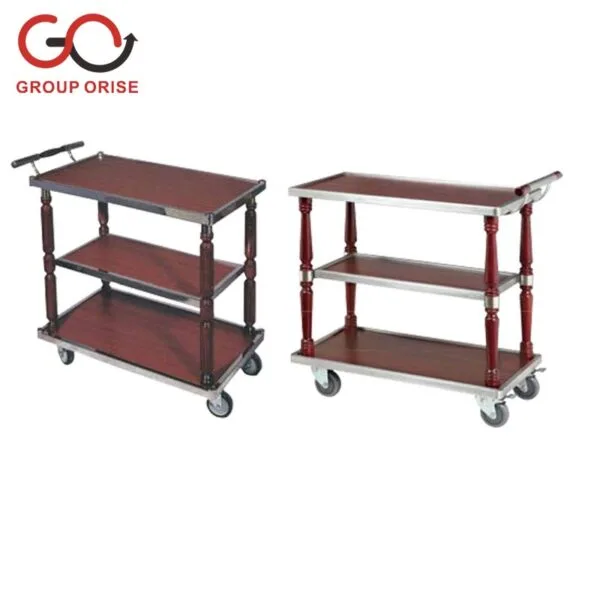 FOOD AND LIQUOR SERVICE TROLLEY