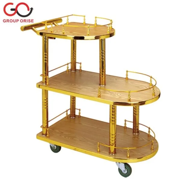 FOOD AND LIQUOR SERVICE TROLLEY