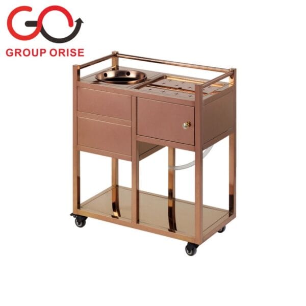 FOOD AND LIQUOR SERVICE TROLLEY