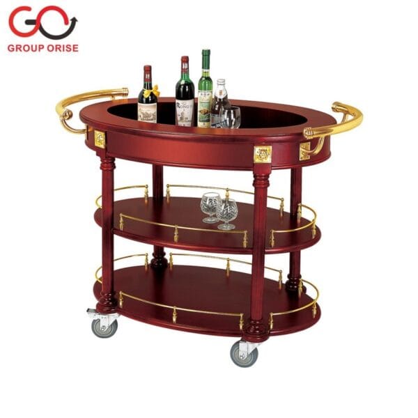 FOOD AND LIQUOR SERVICE TROLLEY