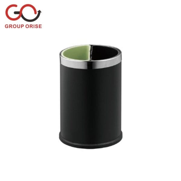 DOUBLE BARREL WASTE BIN