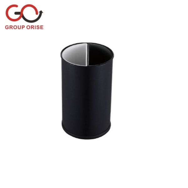 DOUBLE BARREL WASTE BIN