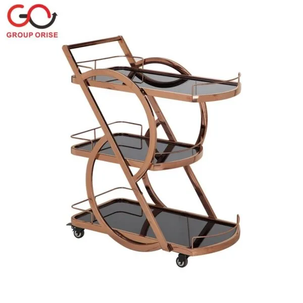 FOOD AND LIQUOR SERVICE TROLLEY