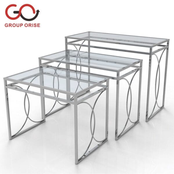 BUFFET TABLES/NESTING TABLES