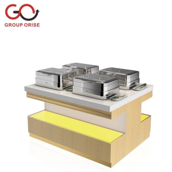 RECTANGULAR CHAFING DISH STATION(GLASS LD)