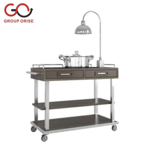 MOBILE WARMING SERVICE TROLLEY
