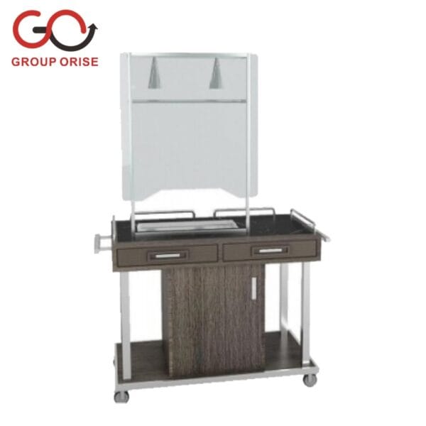 MOBILE LIVE COOKING TROLLEY