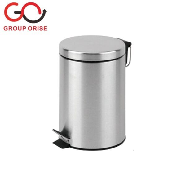 DOUBLE BARREL PADEL WASTE BIN-(SS201+PP)