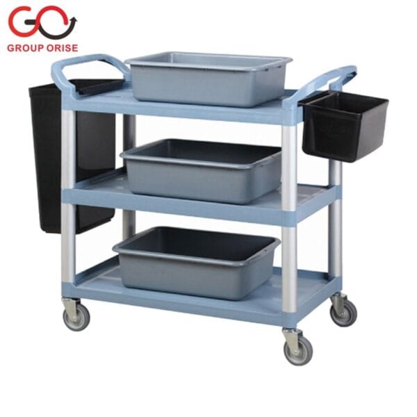 PLASTIC SERVICE TROLLEY