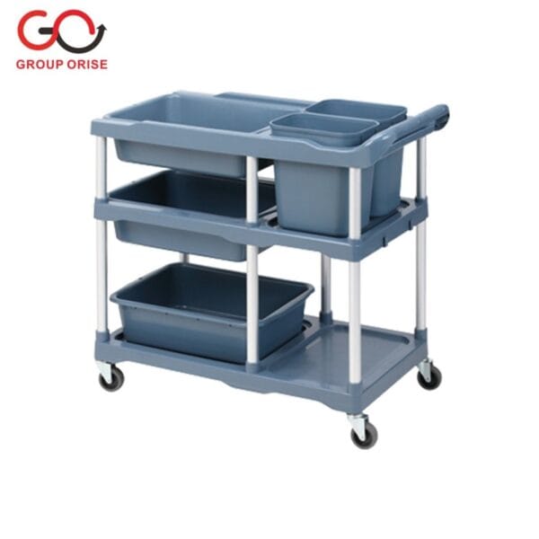 PLASTIC SERVICE TROLLEY