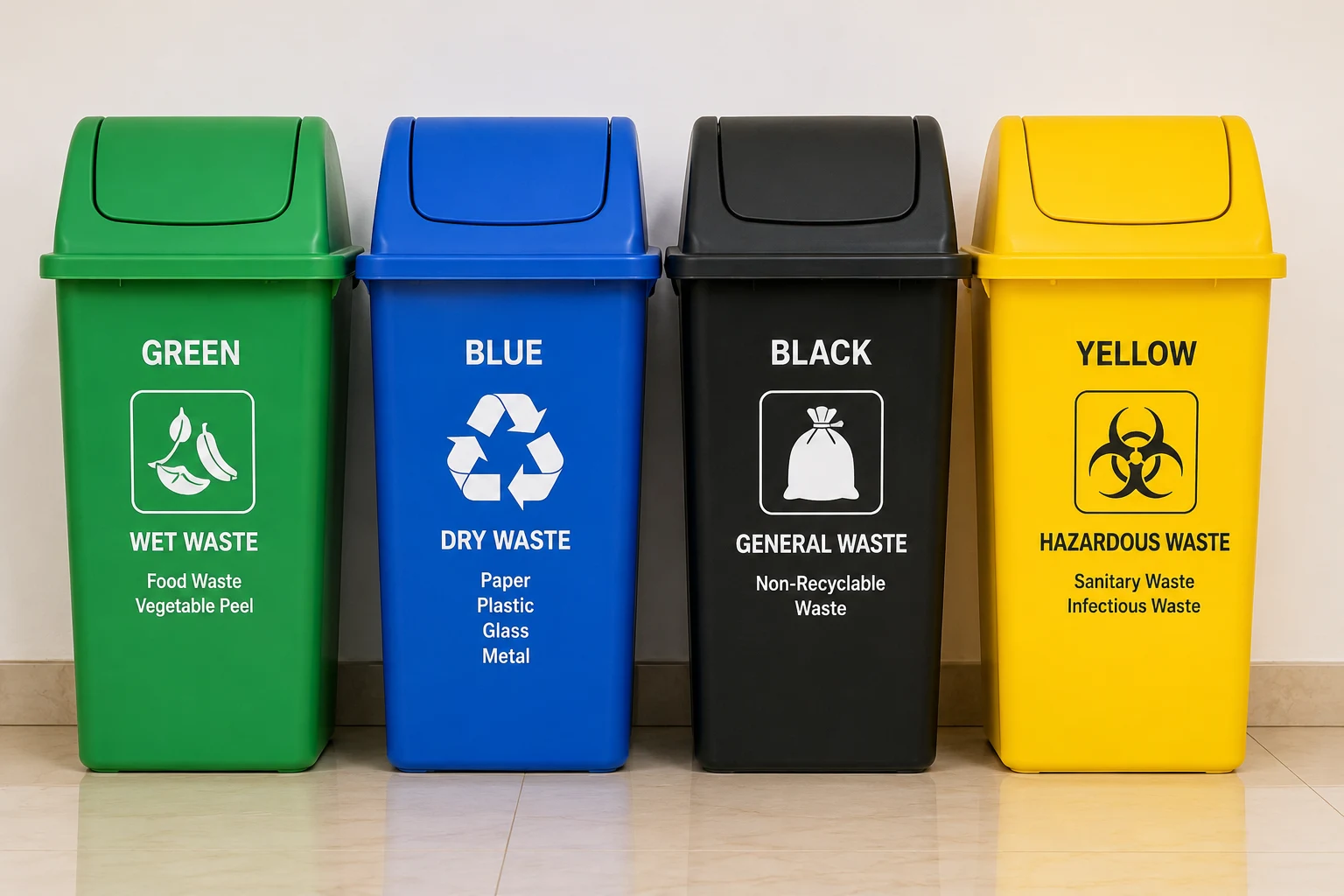 waste bins